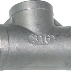 1852 T-stykke syrefast 316 – 2 tommer