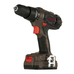 Hessen batteridrill 18V med lader og batteri