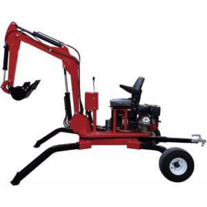 ATV edderkoppgraver 16,5 hk, 360 grader